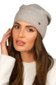 Zimowa Czapka Z Wiskozą , Nie Uczula Kolor Ciemny Beżowy Kamea-Narcyz